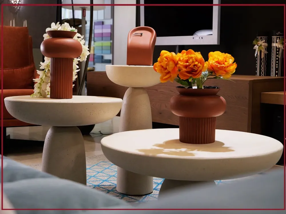 Best Tavolino modello Olo cemento in OFFERTA OUTLET Tavolini