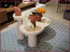 Mogg Tavolino Olo cemento della firma in offerta - 25%- Tavolini