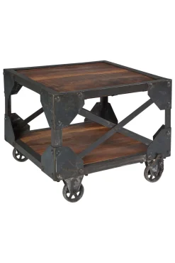 Online Tavolino modello Tavolino basso industrial bristol con ruote  in OFFERTA OUTLET Tavolini