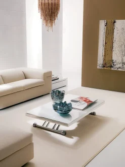 Ozzio Tavolino modello Light cr in OFFERTA OUTLET- Tavolini