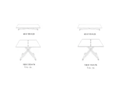 Tavolino modello Sidney in OFFERTA OUTLET^Ozzio Hot