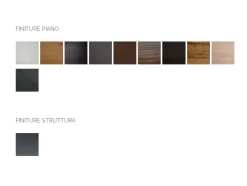 Ozzio Tavolino Radius del marchio con forte sconto- Tavolini