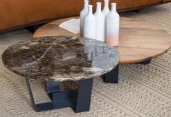 Hot Tavolino modello Kohi marble in OFFERTA OUTLET Tavolini