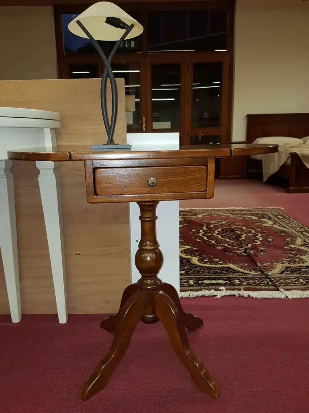 Tavolino Tavolino arte povera noce in legno a prezzo Outlet^Artigianale Hot