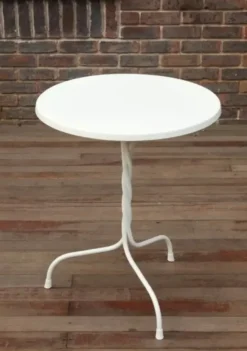 Clearance Tavolino Tavolino vigna bianco diam.60 dell'azienda a prezzi outlet - 56% Tavolini