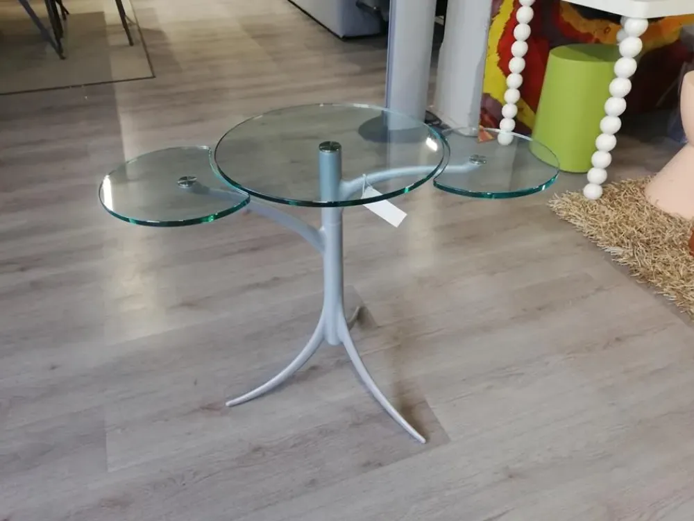 Tavolino Tonelli modello In cristallo in OFFERTA OUTLET^Tonelli Design Clearance