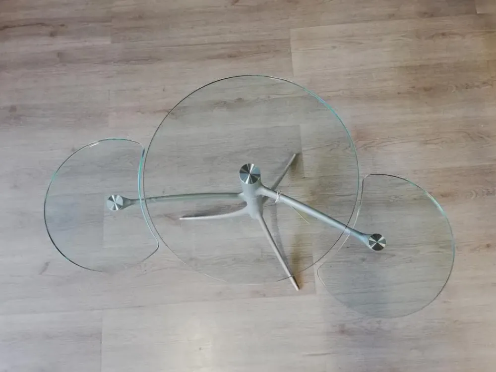 Tavolino Tonelli modello In cristallo in OFFERTA OUTLET^Tonelli Design Clearance