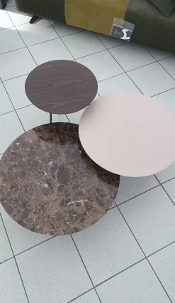Tonin Casa Tavolino modello Log 6019 in OFFERTA OUTLET- Tavolini
