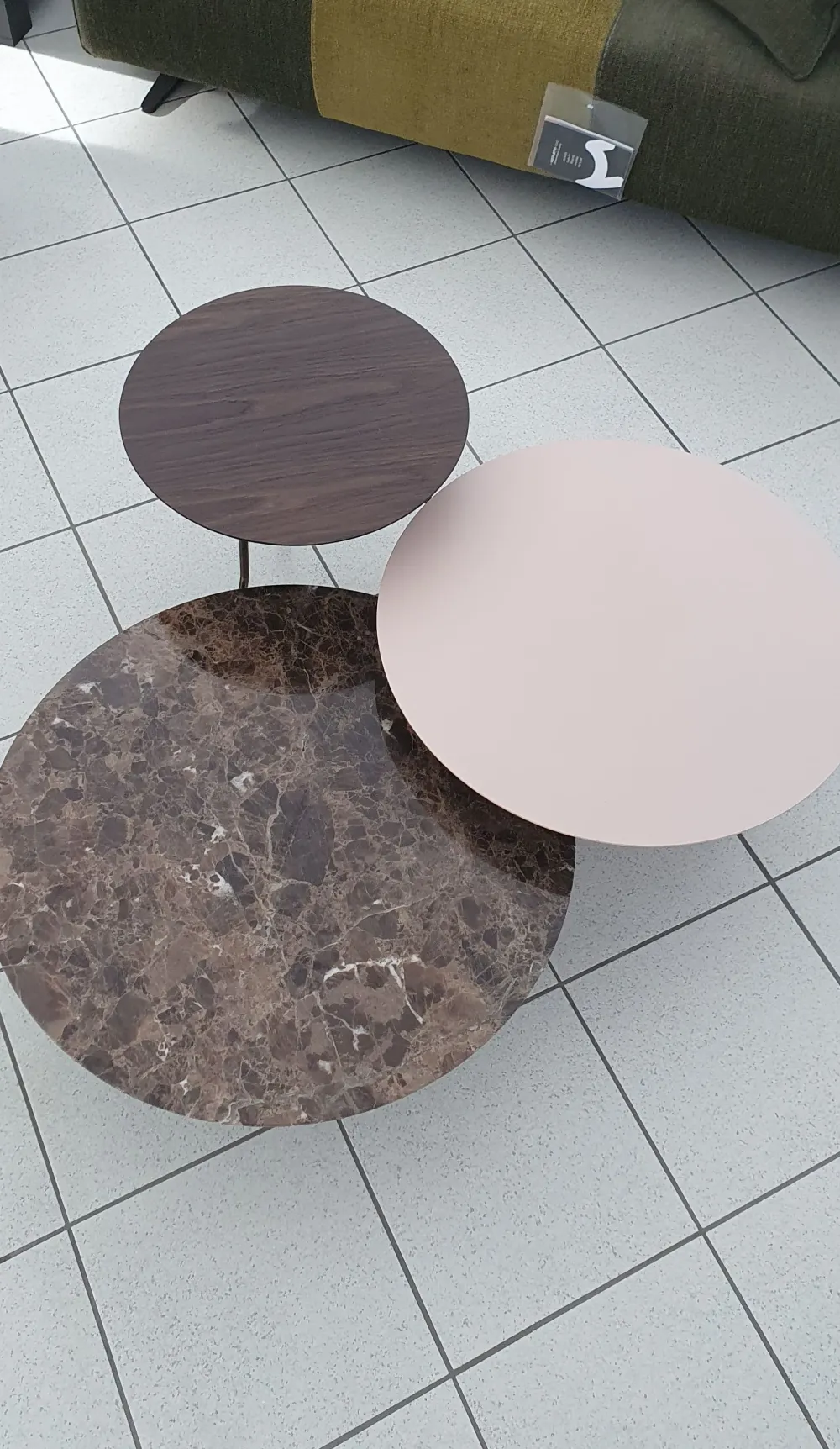 Tonin Casa Tavolino modello Log 6019 in OFFERTA OUTLET- Tavolini