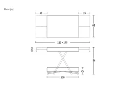Online Tavolino trasformabile in tavolo rettangolare Compact a prezzo scontato Tavoli
