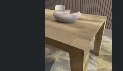 Fratelli Mirandola Tavolo Acheo * in legno Rettangolare allungabile scontato 30%- Tavoli