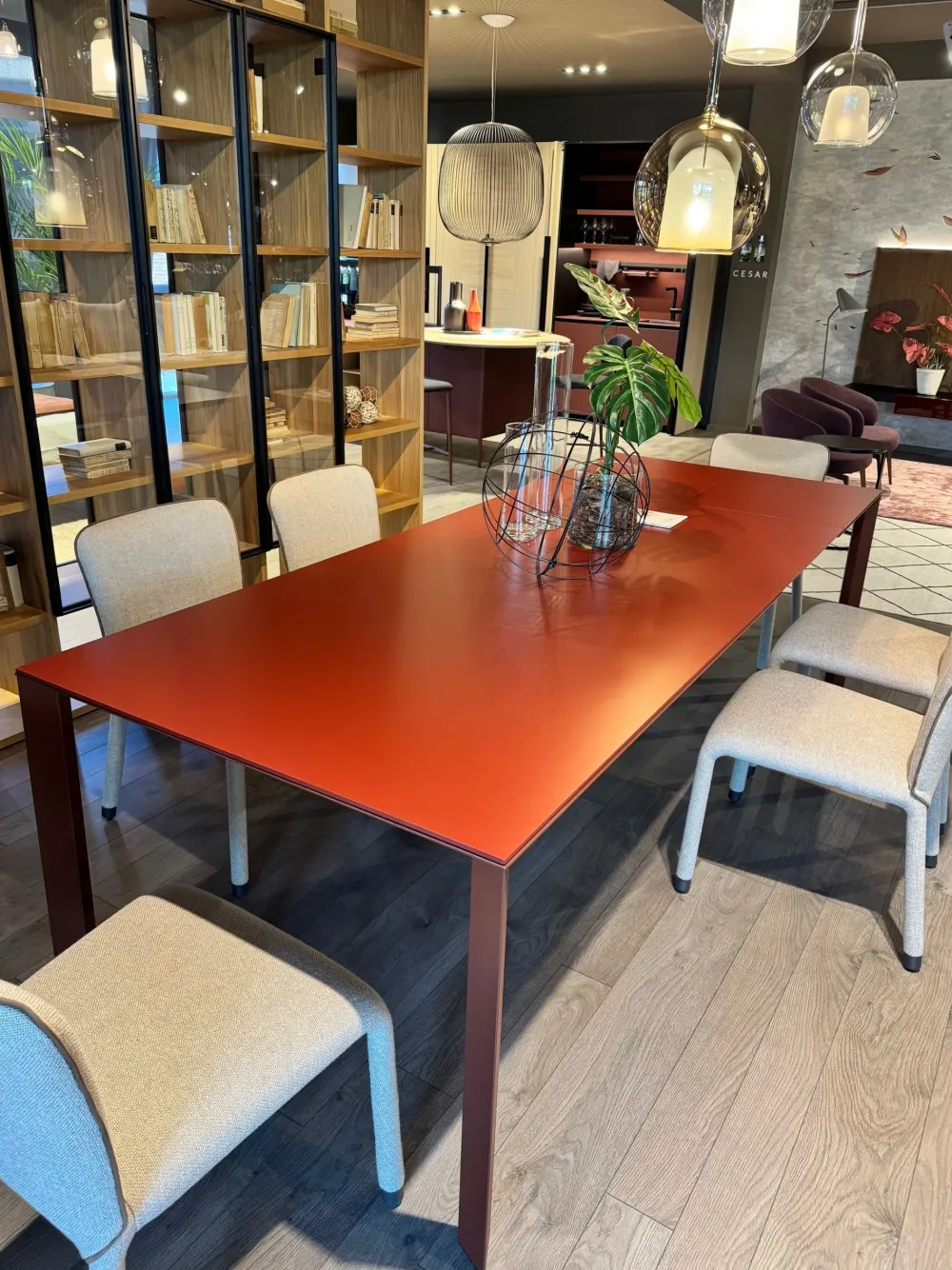 MIDJ Tavolo Akashi in laminato Quadrato allungabile scontato 40%- Tavoli