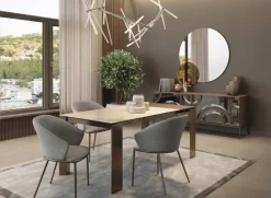 Zamagna Tavolo Ali in ceramica Allungabile scontato 30%- Tavoli