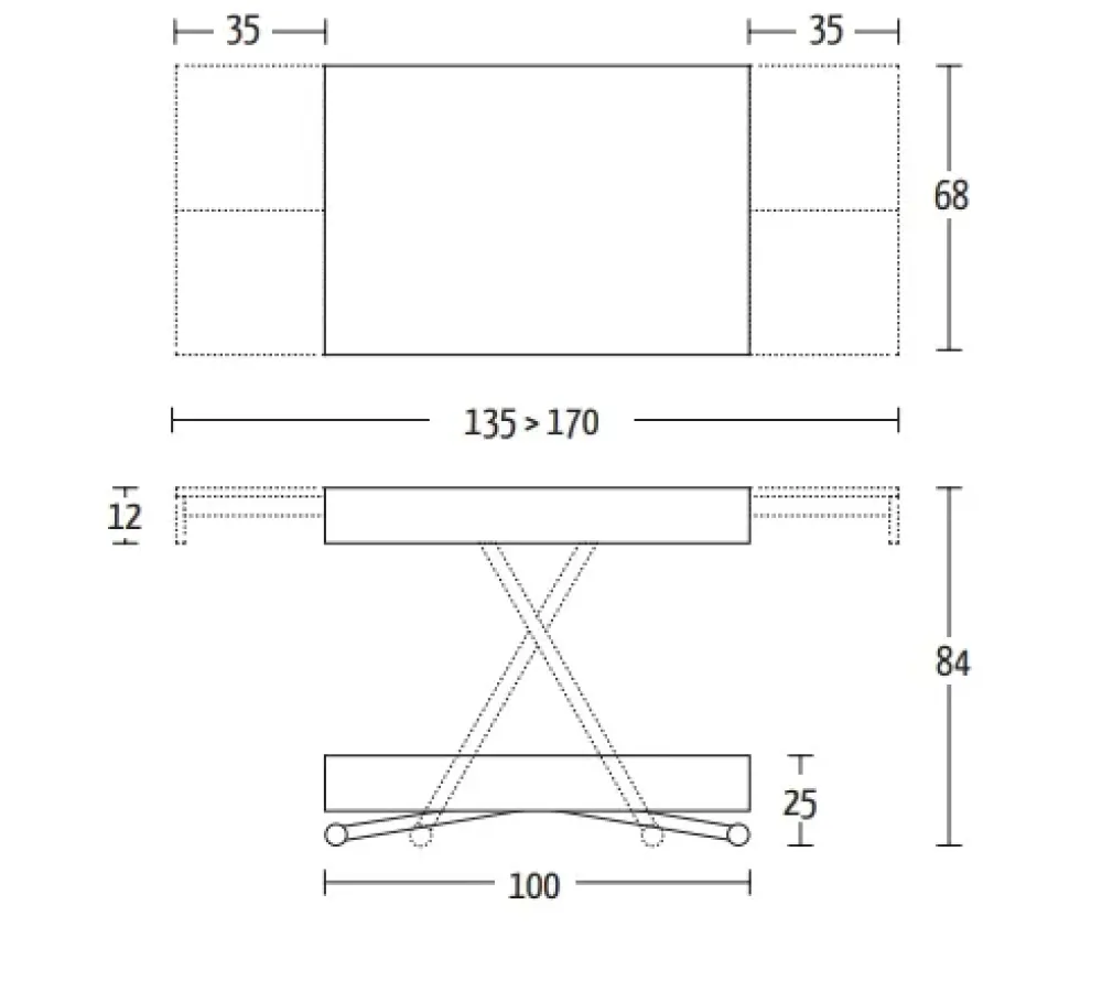 Altacom Tavolo allungabile Compact- Tavoli
