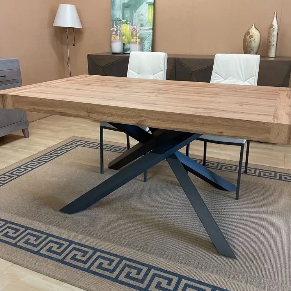 Clearance Tavolo allungabile Intreccio 180 Tavoli