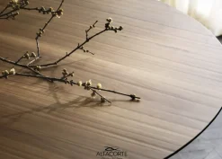Tavolo West in legno rovere massello PREZZI OUTLET -30%^Alta Corte Outlet