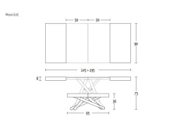 Clearance Tavolo Levante PREZZI OUTLET Tavoli