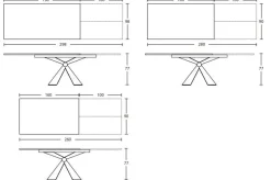 Altacom Tavolo Sintesi PREZZI OUTLET- Tavoli