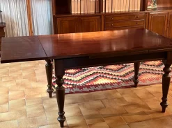 Manara Tavolo Antico casale in legno Rettangolare allungabile- Tavoli