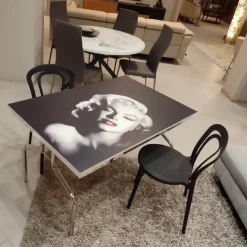 Sale Tavolo  quadro tavolo a scomparsa marilyn  PREZZI OUTLET -50% Tavoli