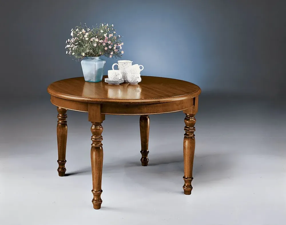 Clearance TAVOLO Tavolo massello rotondo SCONTATO a PREZZI OUTLET Tavoli