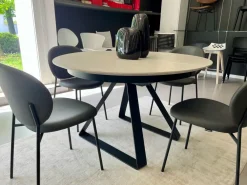 Clearance Tavolo Atlante in ceramica Rotondo allungabile Tavoli