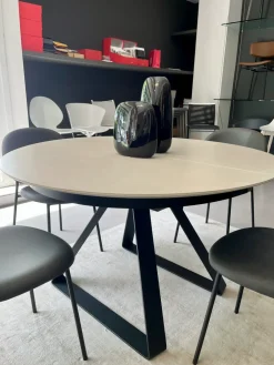 Clearance Tavolo Atlante in ceramica Rotondo allungabile Tavoli