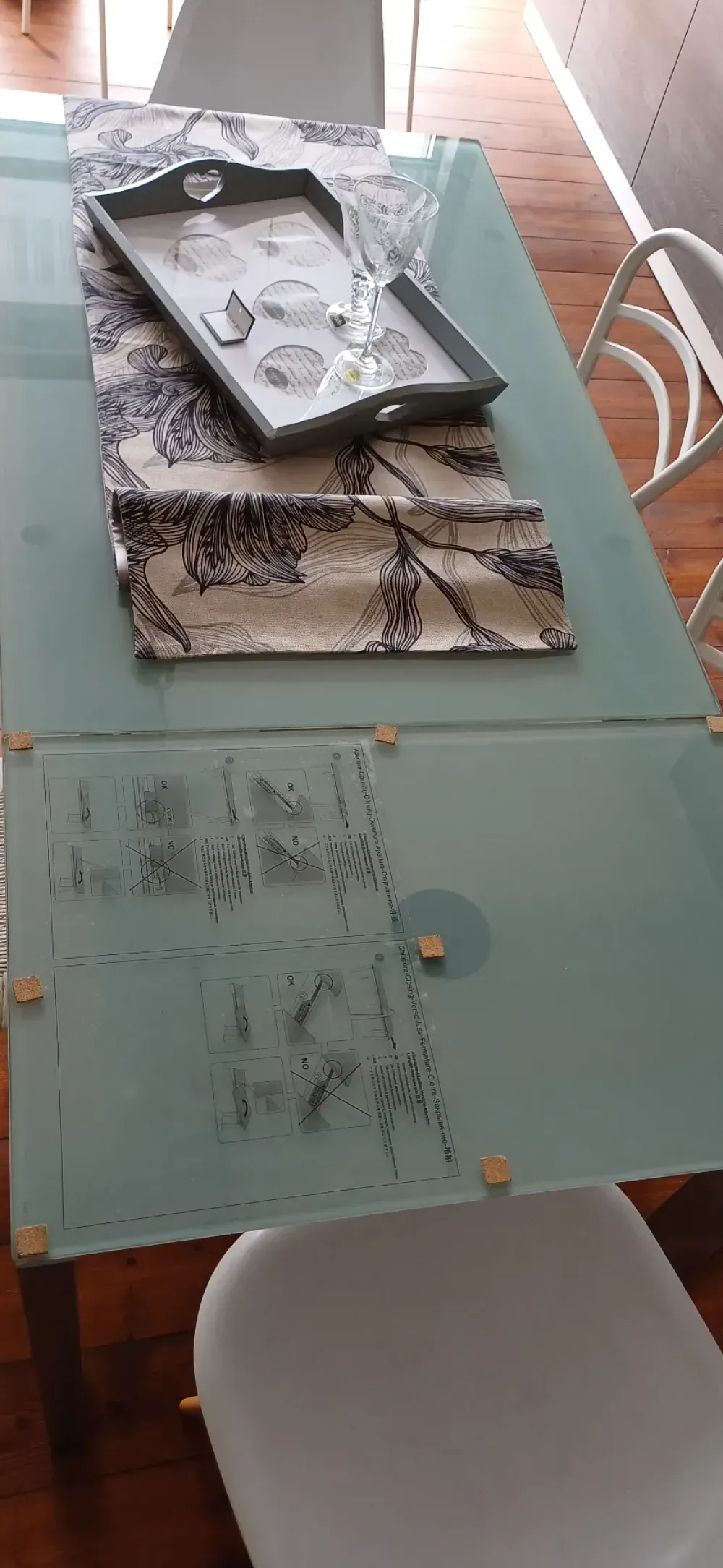 Calligaris Tavolo Baron in vetro Rettangolare allungabile- Tavoli