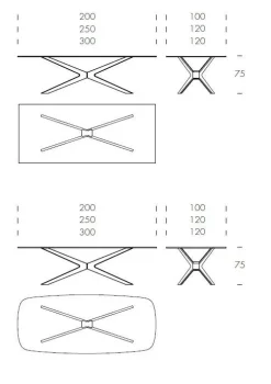 Tavolo Blade glass a prezzo ribassato^Tonin Casa Online