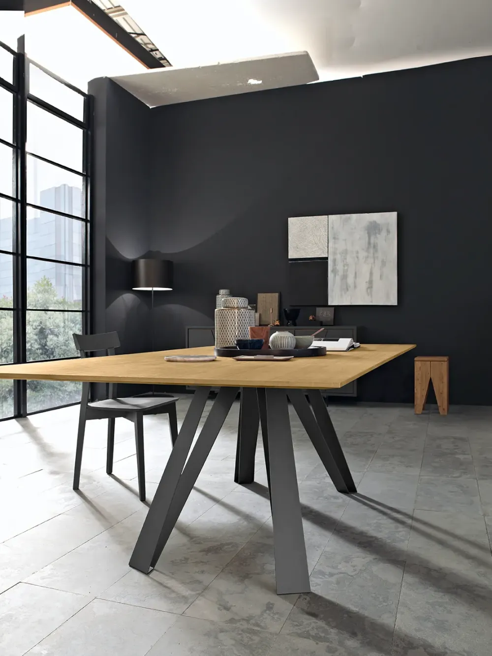 Tavolo Blade in legno Allungabile scontato 81%^Mobilia Web Sale