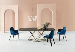 Outlet Tavolo Bridge in legno Fisso scontato 25% Tavoli