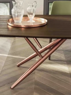 Outlet Tavolo Bridge in legno Fisso scontato 25% Tavoli