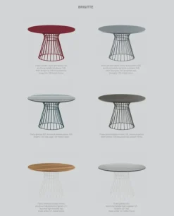 Tavolo Brigitte   a prezzo ribassato^Tomasella New