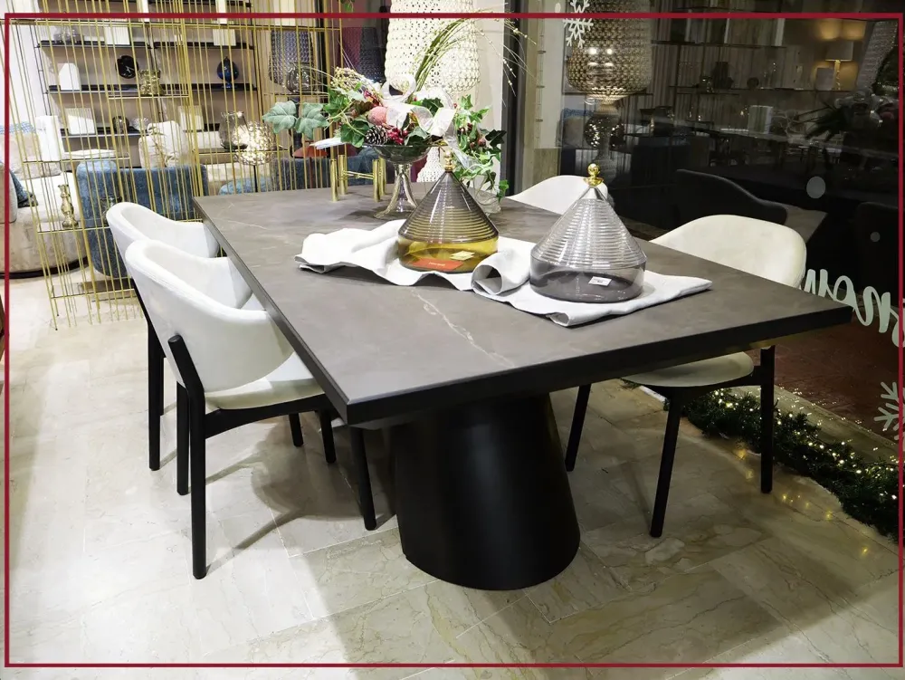 Best Tavolo con piano in ceramica rettangolare, OUTLET! Tavoli