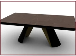 Best Tavolo con piano in ceramica rettangolare, OUTLET! Tavoli