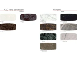 Tavolo Capri in OFFERTA OUTLET -30%^Tonin Casa Clearance