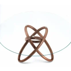 Hot Tavolo Carioca in vetro fisso. Lunghezza: 120 cm. Tavoli