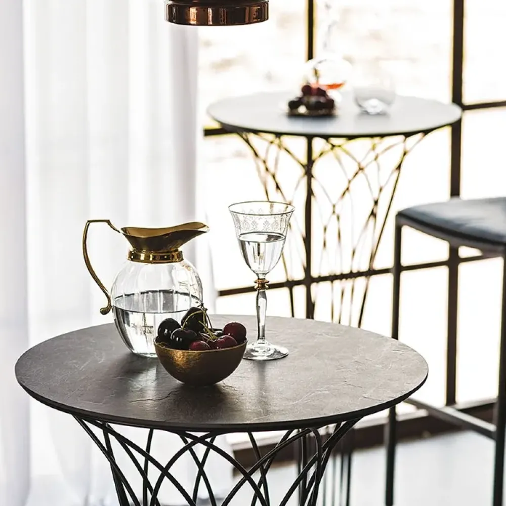 New Tavolo in ceramica rotonda. Prezzo outlet! Tavoli