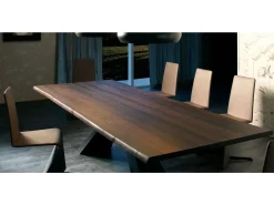 Online TAVOLO Cattelan Eliot wood SCONTATO a PREZZI OUTLET Tavoli