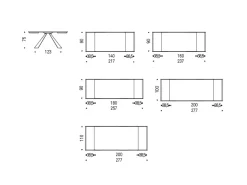 Online TAVOLO Cattelan Eliot wood SCONTATO a PREZZI OUTLET Tavoli