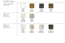 TAVOLO  Enea SCONTATO a PREZZI OUTLET^Collezione esclusiva Sale