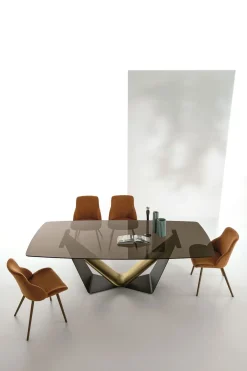 Target Point Tavolo con piano in altri materiali sagomato di a PREZZO OUTLET- Tavoli