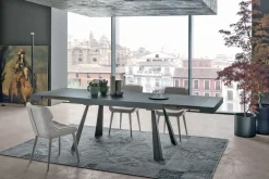 Tavolo con piano in laminato rettangolare di a PREZZO OUTLET^Collezione esclusiva New