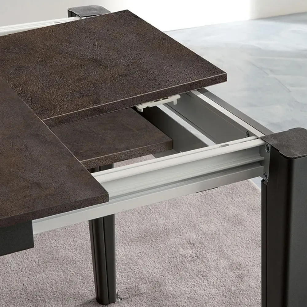 Tavolo con piano in legno rettangolare di a PREZZO OUTLET^Easyline Discount