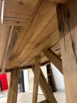 Tavolo con piano in legno rettangolare di a PREZZO OUTLET^Devina Nais Sale