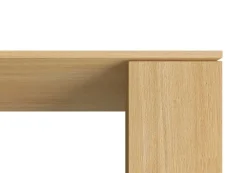 Pianca Tavolo con piano in legno rettangolare di a PREZZO OUTLET- Tavoli