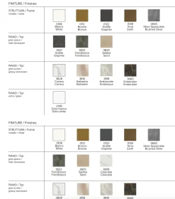 Tavolo con piano in vetro rettangolare di a PREZZO OUTLET^Collezione esclusiva Best