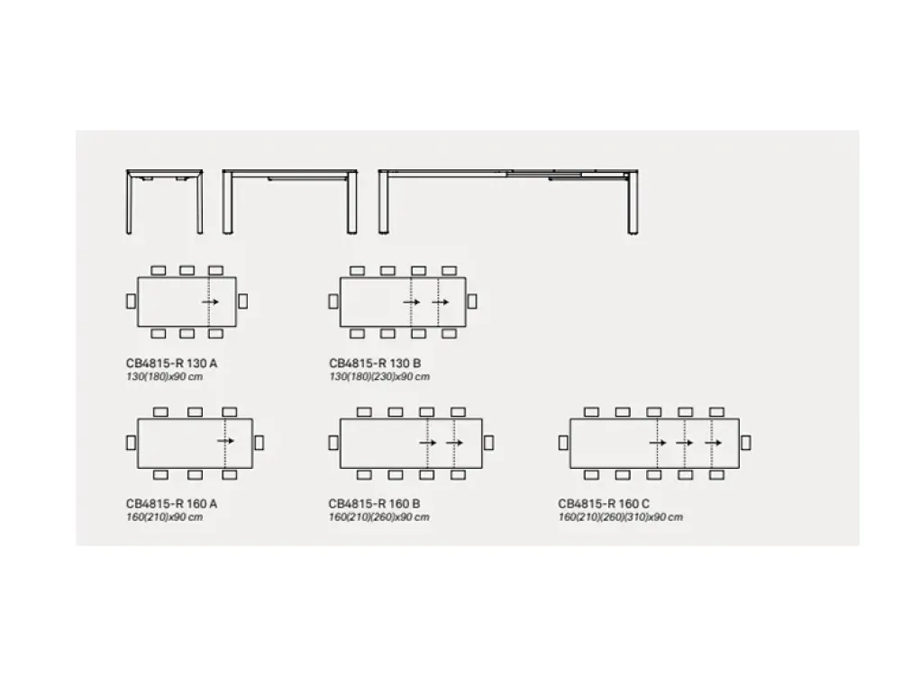 TAVOLO Dorian SCONTATO a PREZZI OUTLET affrettati^Connubia Hot