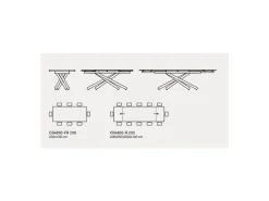 TAVOLO Duel SCONTATO a PREZZI OUTLET affrettati^Connubia Hot