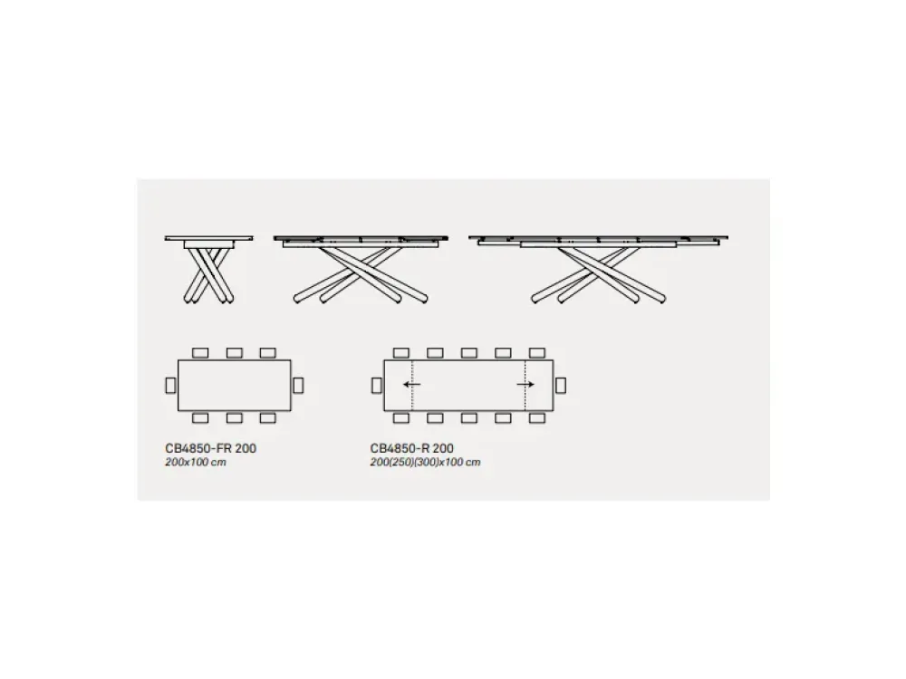 TAVOLO Duel SCONTATO a PREZZI OUTLET affrettati^Connubia Hot